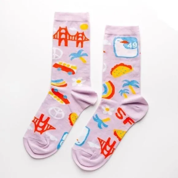 Women's San Francisco Socks