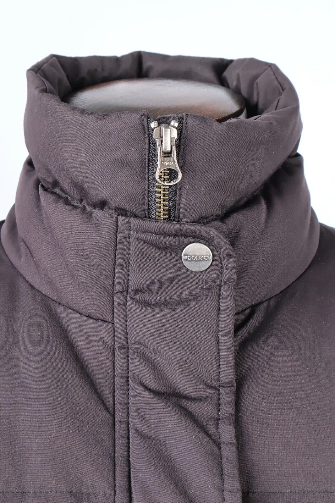 Women's WOOLRICH Brown Down Jacket Puffer Coat Size L