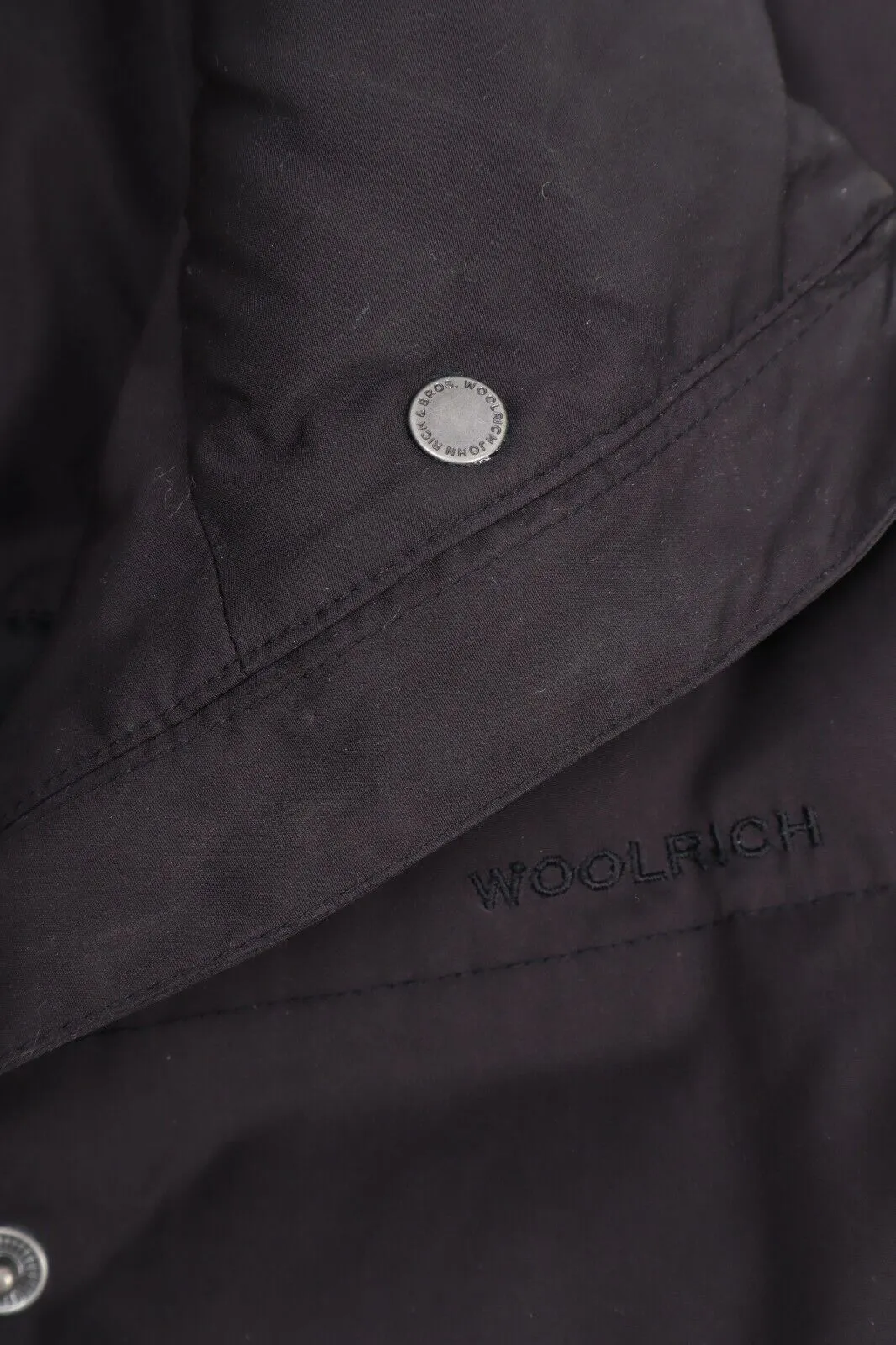 Women's WOOLRICH Brown Down Jacket Puffer Coat Size L