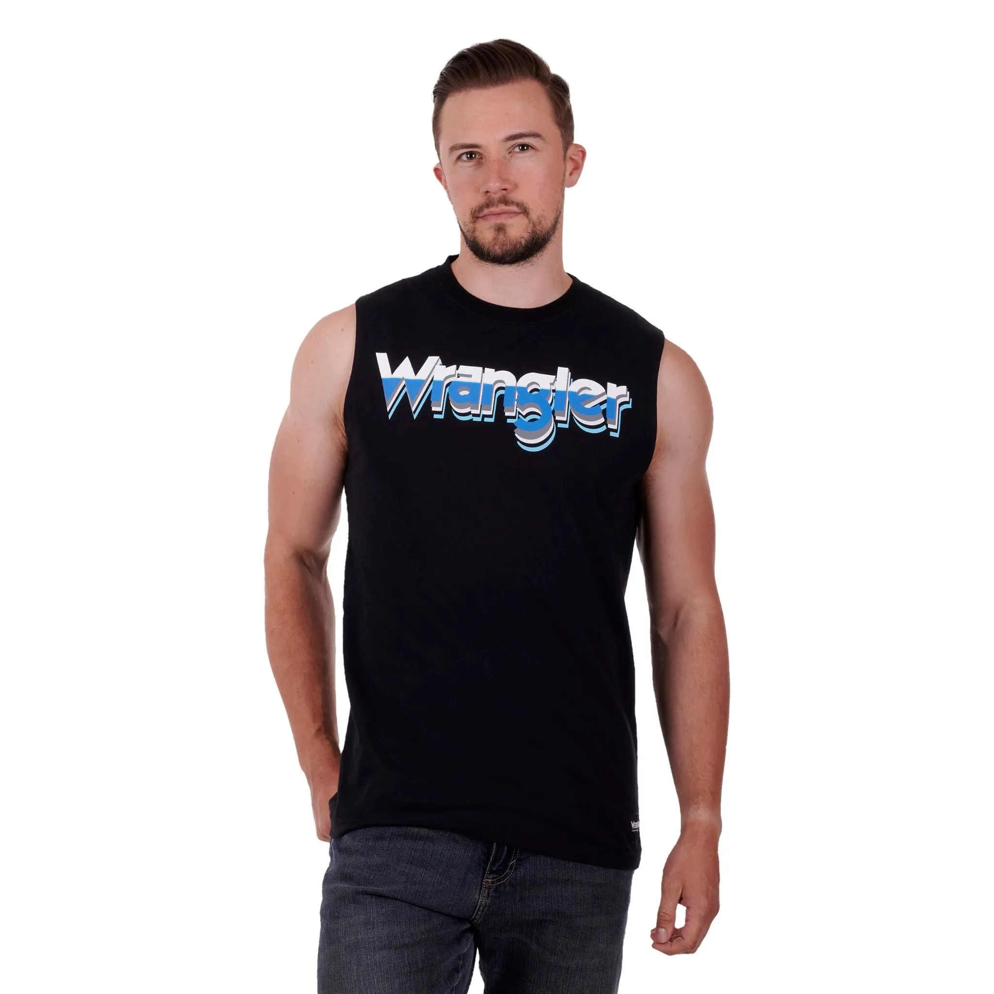 Wrangler Mens Phillips Muscle Tank Top