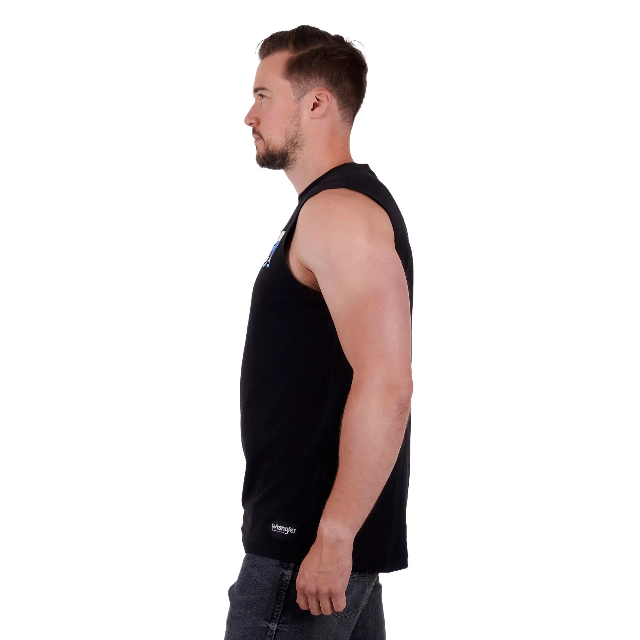 Wrangler Mens Phillips Muscle Tank Top
