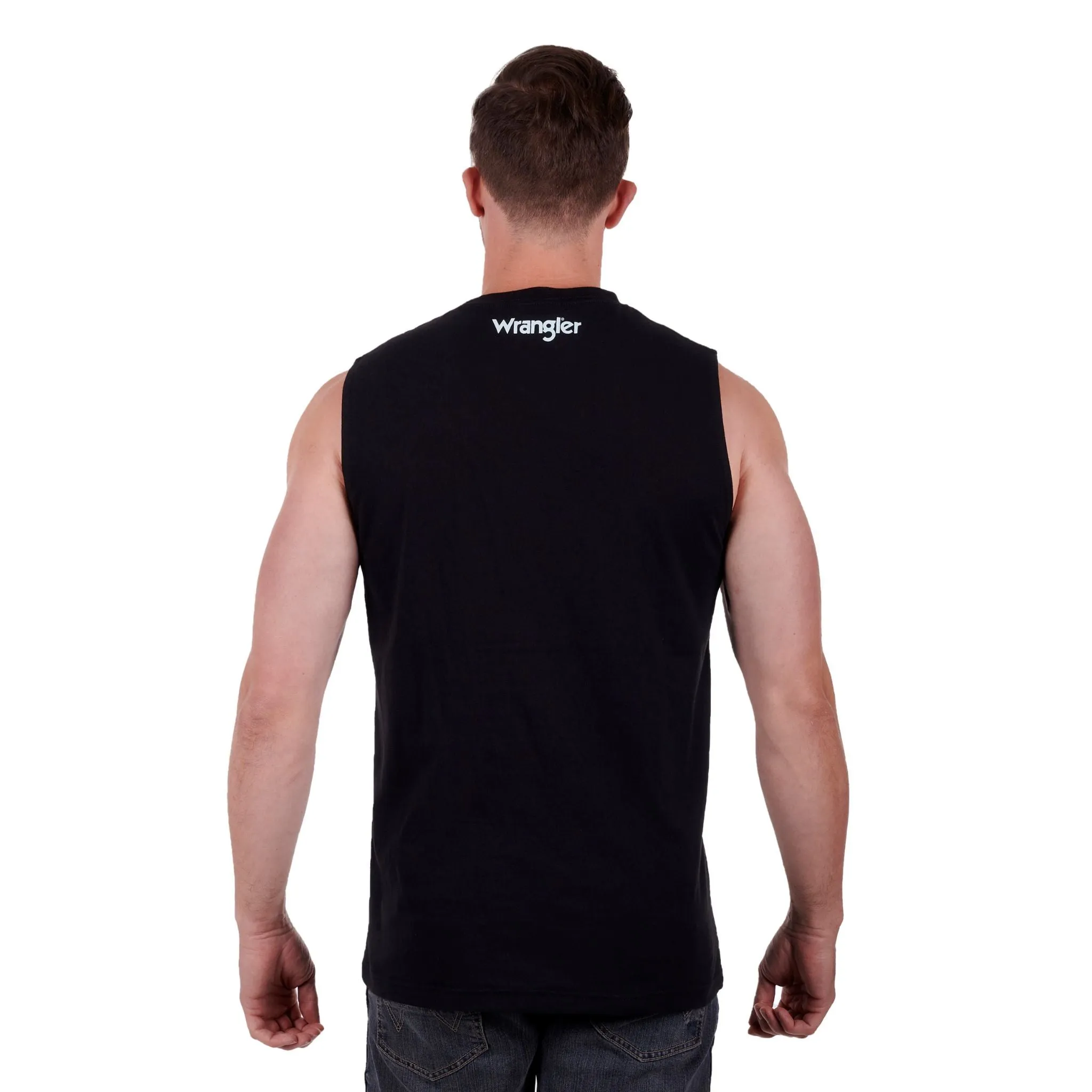 Wrangler Mens Phillips Muscle Tank Top